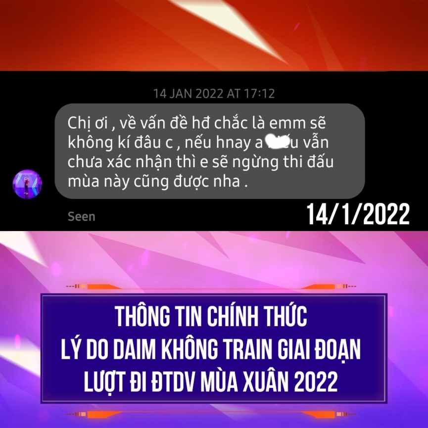 Team Flash tố Daim vô kỷ luật, dọa nghỉ thi đấu, chuyển ra ngoài ở 192000