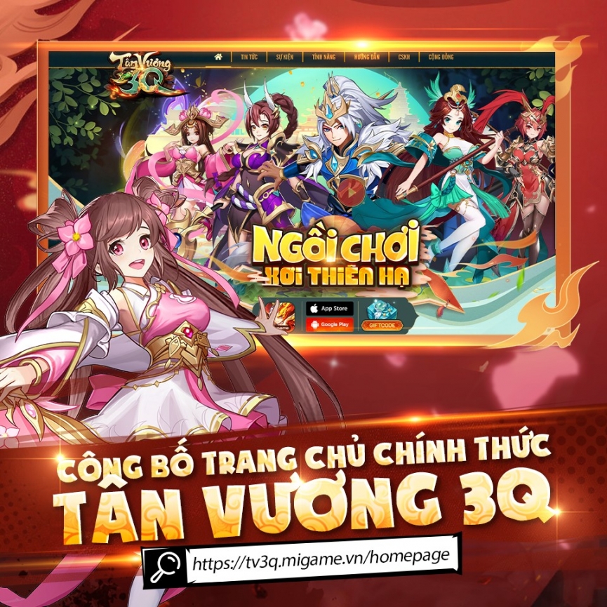 Code Tân Vương 3Q mới nhất 234800