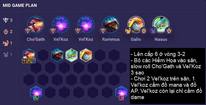Cách chơi đội hình Vel'koz Hiểm Họa DTCL Mùa 8 239913