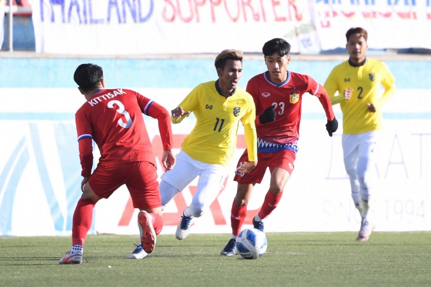 Trực tiếp U23 Thái Lan 0-0 U23 Lào: Thế trận giằng co-83957