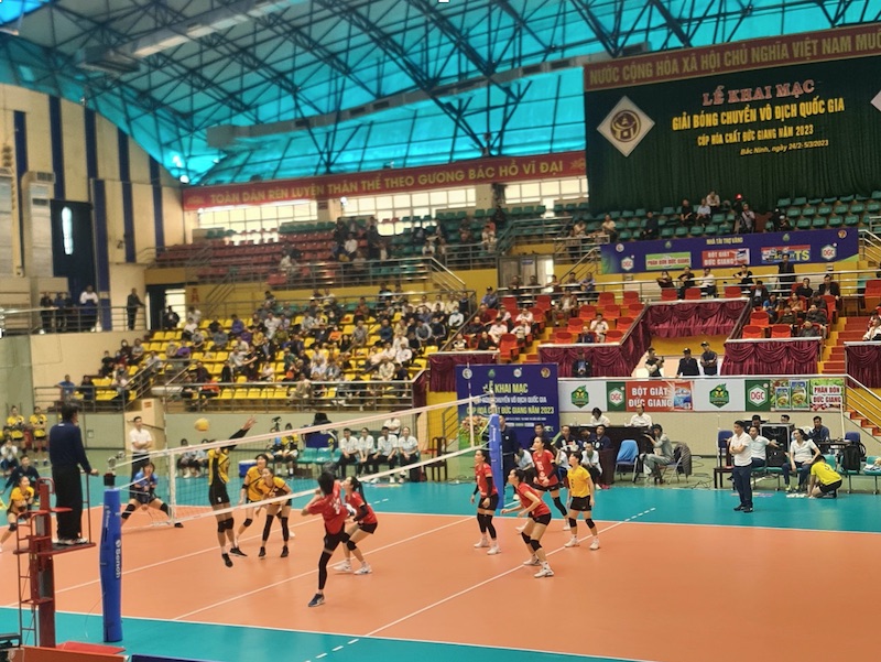 Nữ Ninh Bình LienVietPostBank khởi đầu thuận lợi tại vòng 1 Giải bóng chuyền VĐQG 2023 252131