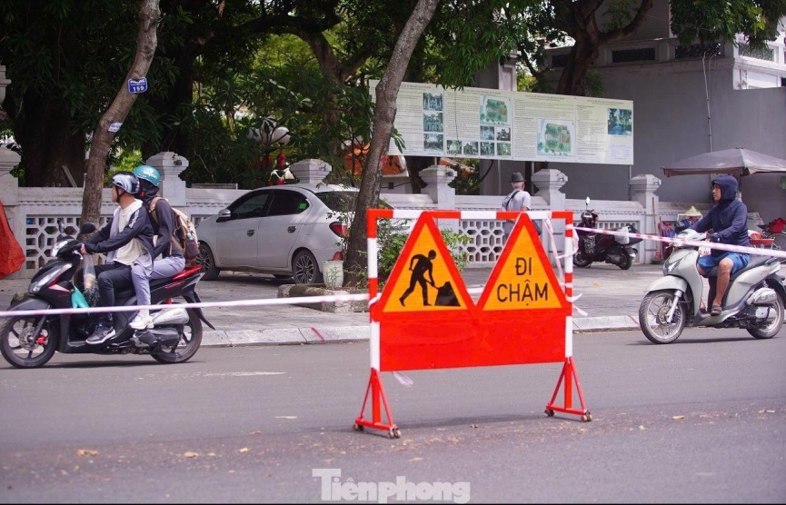 Hà Nội thay đổi diện mạo phố phường đón mừng 80 năm Cách mạng tháng Tám và Quốc khánh 2/9 677708