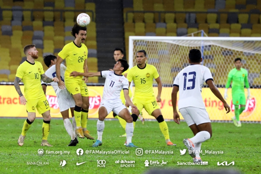 Malaysia vừa đả bại Campuchia với kết quả đậm 4-0