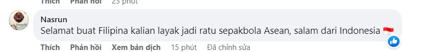 CĐV Đông Nam Á dậy sóng khi Philippines tạo lịch sử ở World Cup 307146