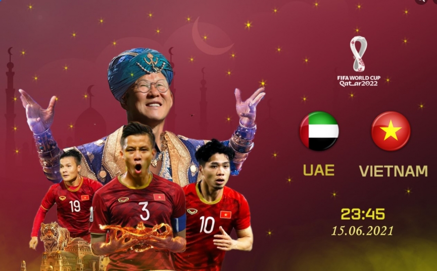Trực tiếp Việt Nam vs UAE: 'Rồng Vàng' tạo nên lịch sử! 54549