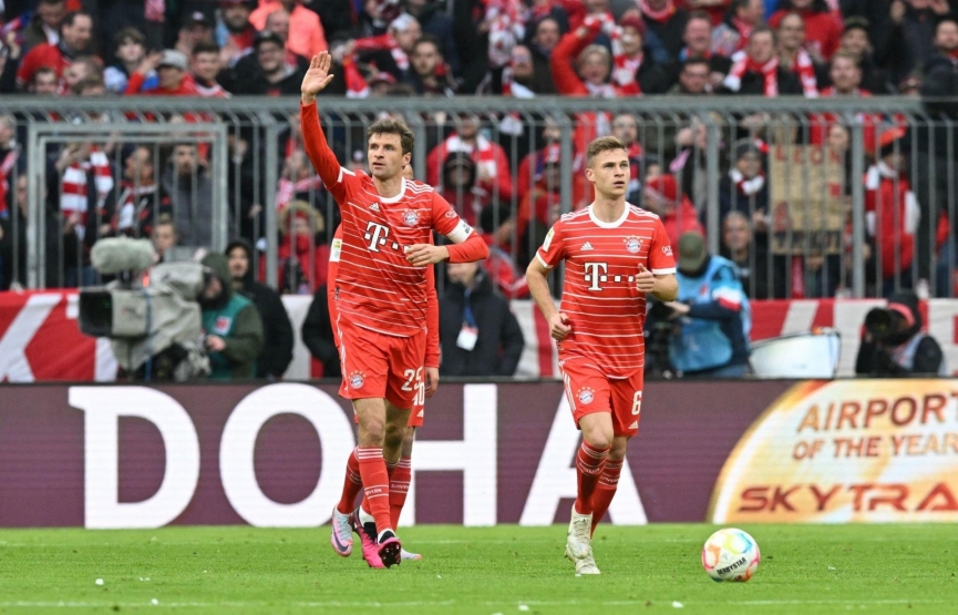 Bayern đã nhấn chìm Dortmund tại Allianz Arena. Ảnh: GETTY.
