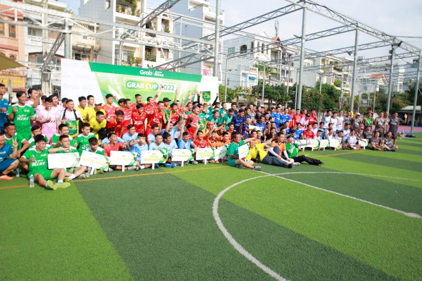 Kixx đồng hành cùng giải bóng đá Grab Cup 2022/23: Sôi động và kịch tính từng giây 234793