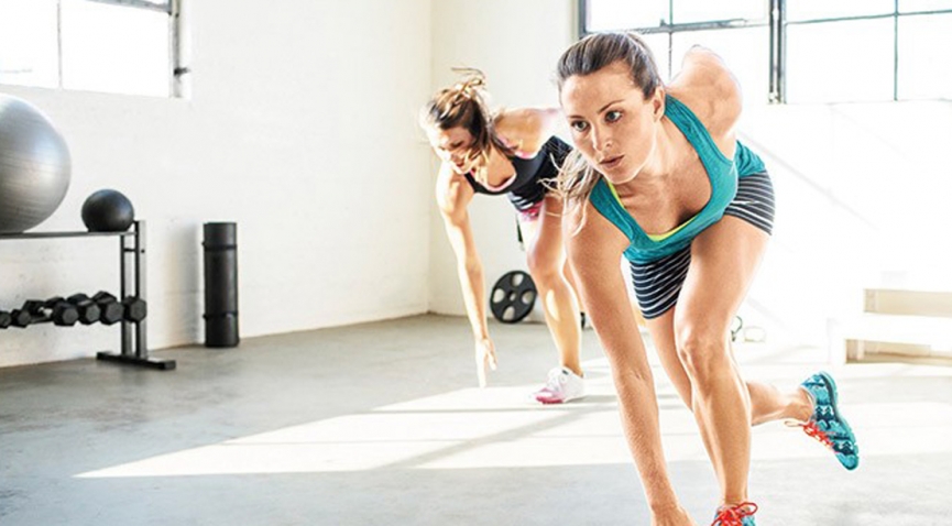 HIIT Alternating Side Lunges 