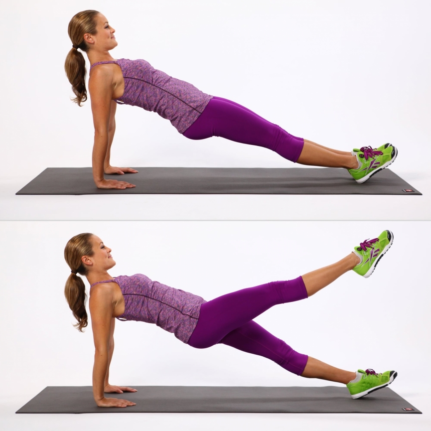 plank giảm mỡ bụng