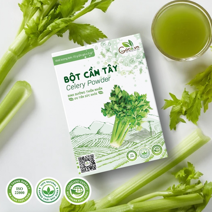 Bột cần tây giảm cân