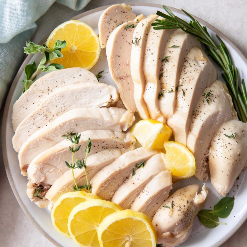 thực đơn giảm cân với ức gà