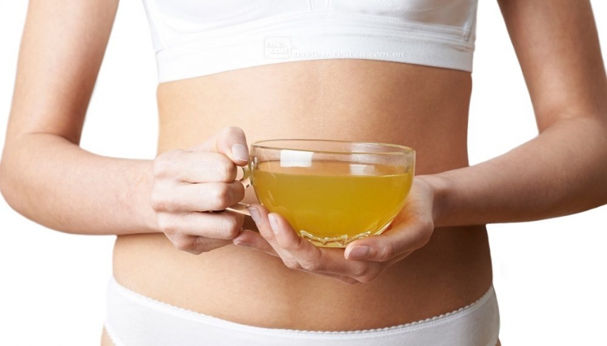 Detox trà xanh giảm cân
