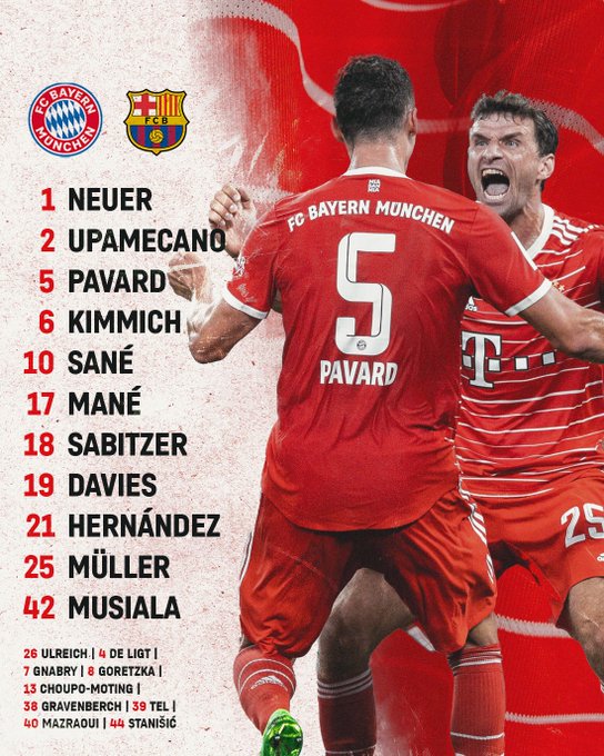 Trực tiếp Bayern Munich vs Barcelona, 2h00 ngày 14/9 186767