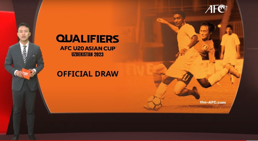 Trực tiếp lễ bốc thăm chia bảng Vòng loại U20 châu Á 2023 140847