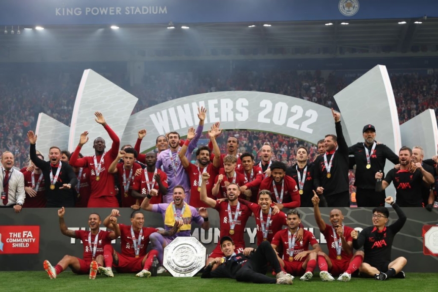 Liverpool đang có sự hưng phấn nhất định sau khi đánh bại Man City để lên ngôi Siêu Cúp Anh 2022