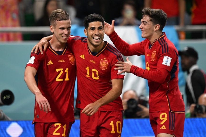 Tây Ban Nha ra quân đá tập, thiết lập tỷ số đậm nhất World Cup 2022 222032