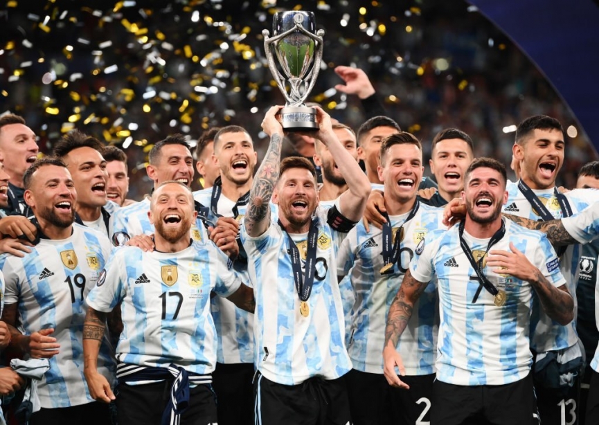 Messi độc diễn hạ gục Italia đưa Argentina lên ngôi Siêu Cúp Liên lục địa 143727