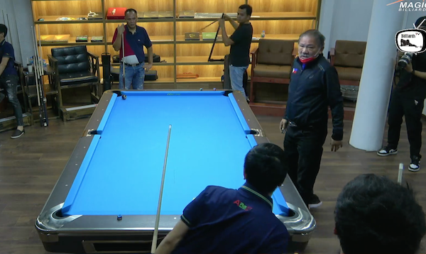 Trực tiếp Pool 9 bóng Efren Reyes vs Đặng Thành Kiên: Efren Reyes thi đấu 139643