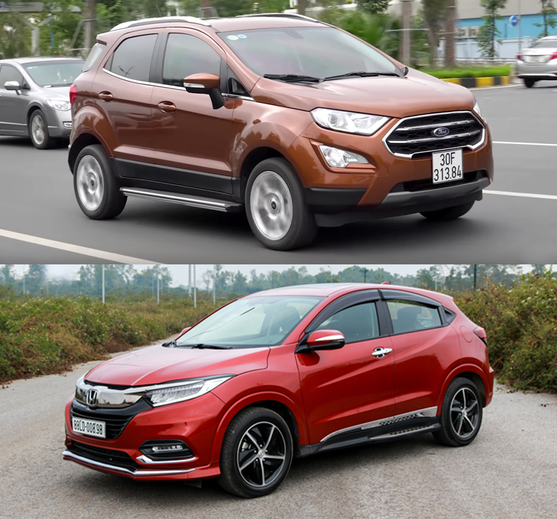 So sánh Ford EcoSport và Honda HR-V