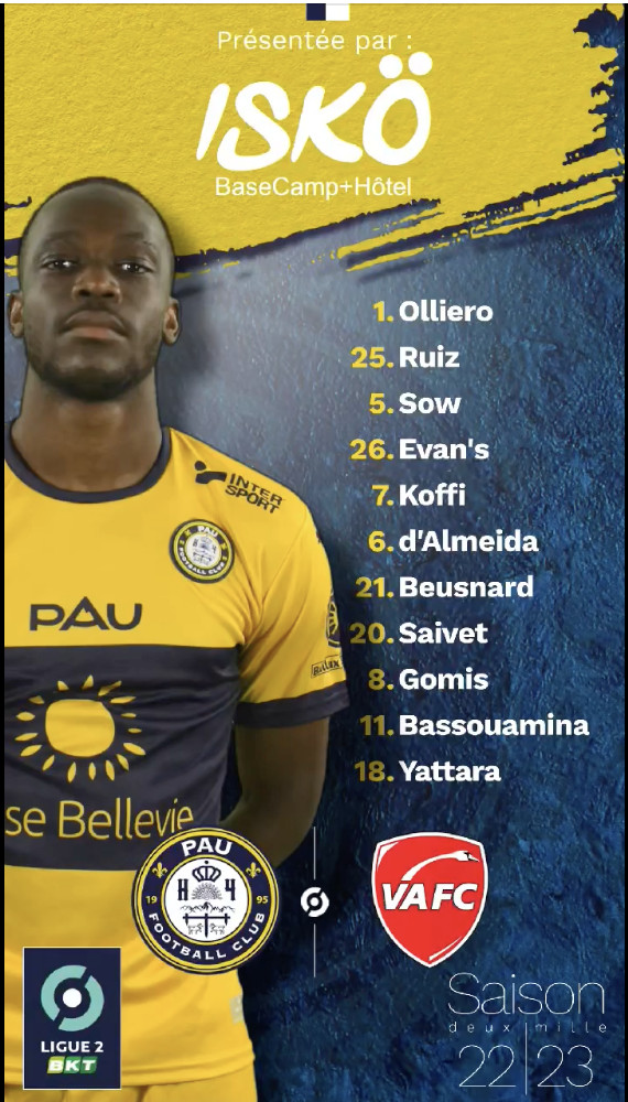 Trực tiếp Pau FC vs Valenciennes, 0h00 hôm nay 18/9 189057