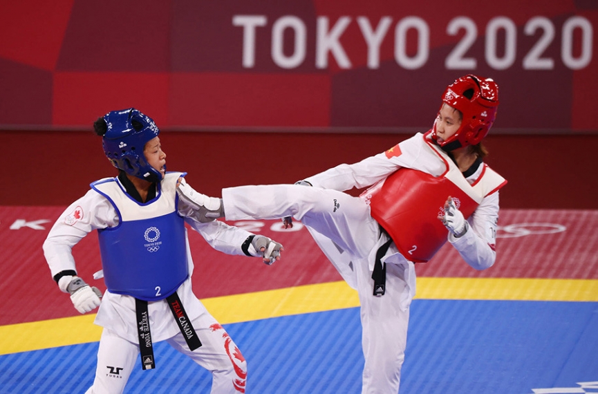 Địa chấn: Nữ võ sĩ taekwondo Việt Nam đánh bại nhà vô địch thế giới 286733
