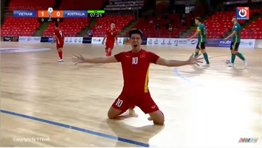 Trực tiếp Futsal Việt Nam 1-0 Úc: Khai thông thế bế tắc 124984