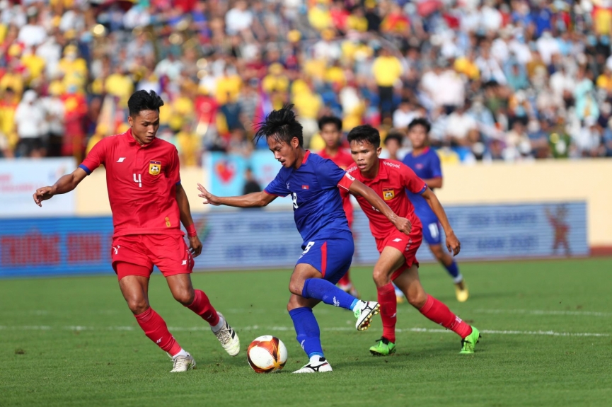 Trực tiếp U23 Lào 1-4 U23 Campuchia: Tái lập cách biệt 3 bàn!  135029