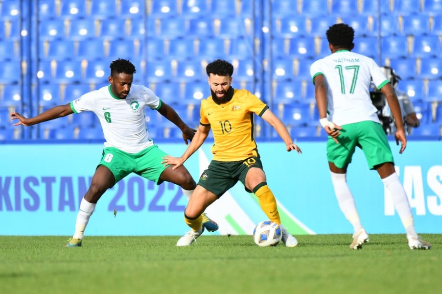Trực tiếp U23 Australia 0-0 U23 Saudi Arabia: Vào trận nóng 149264