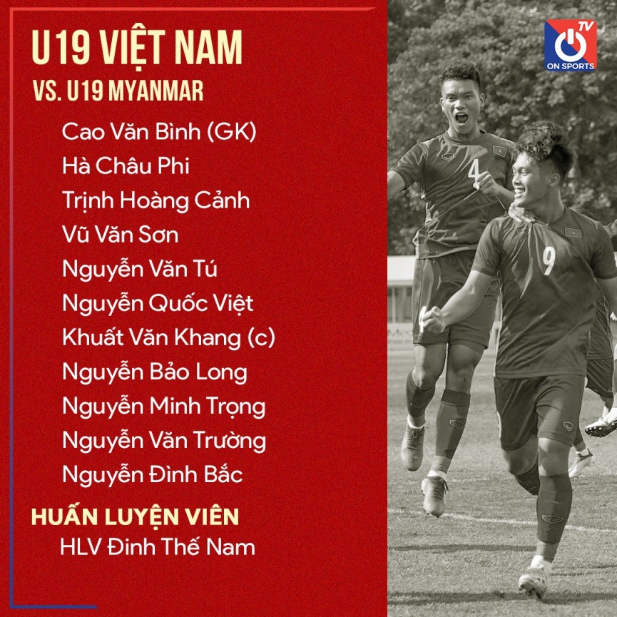 Trực tiếp U19 Việt Nam vs U19 Myanmar, 15h00 hôm nay 8/7/156125