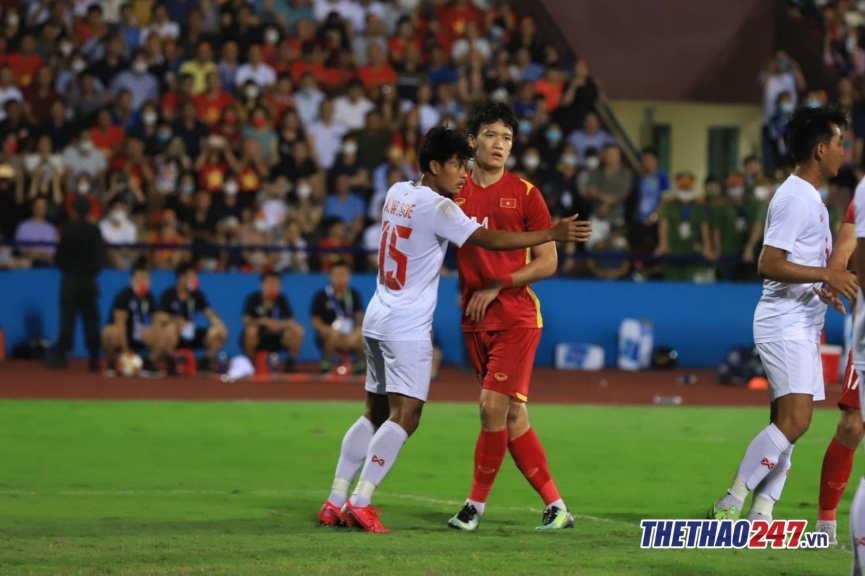 Trực tiếp U23 Việt Nam 0-0 U23 Myanmar: Thế trận cân bằng 136773