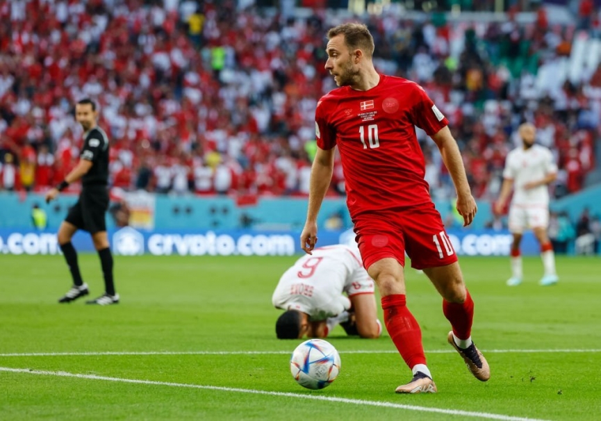 Kết quả bóng đá Đan Mạch 0 - 0 Tunisia, World Cup 2022: Eriksen mờ nhạt, ông lớn châu Phi hóa ngựa ô