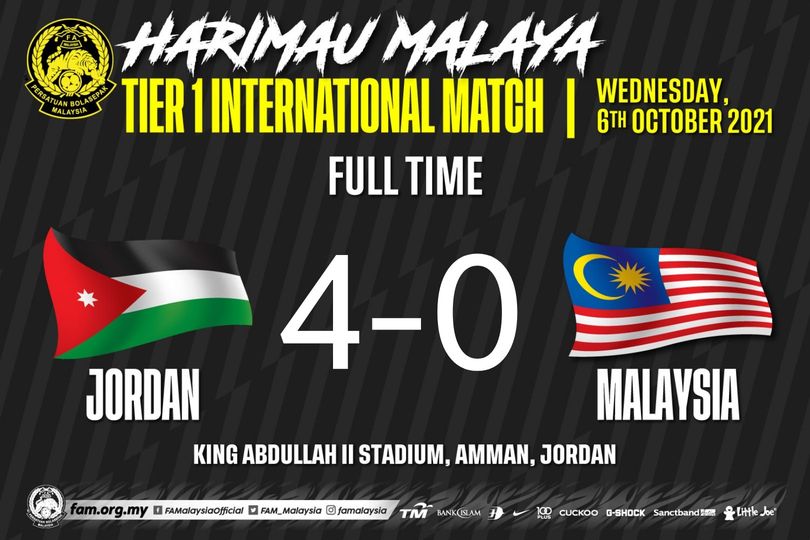 Malaysia thua đậm trước đại diện Trung Đông 79984
