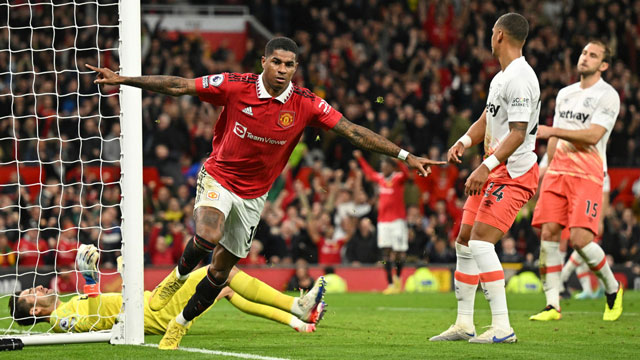 Marcus Rashford đang có phong độ cực cao và sẽ tiếp tục trở thành niềm hy vọng lớn nhất của Quỷ đỏ ở trận đấu với Bournemouth tới đây. Ảnh: internet