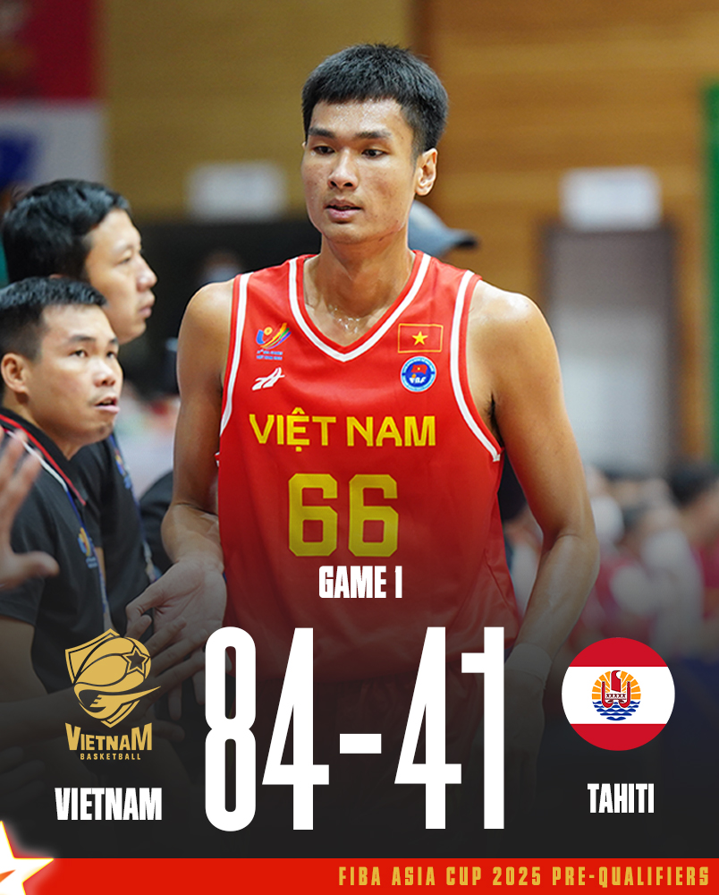 Tin thể thao 11/11: Bóng rổ Việt Nam đại thắng ngày trở lại đấu trường châu Á 216113