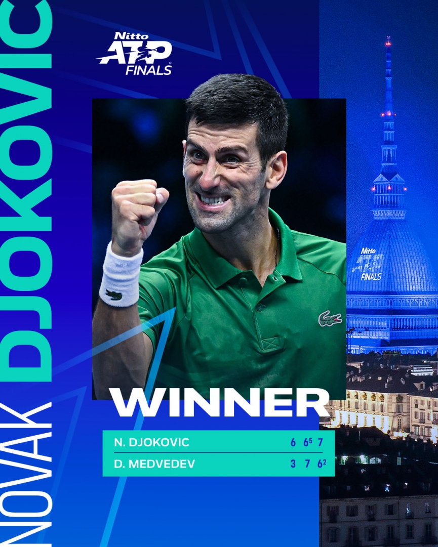 Toàn thắng vòng bảng, Djokovic hẹn gặp Fritz tại bán kết ATP Finals 2022 219453