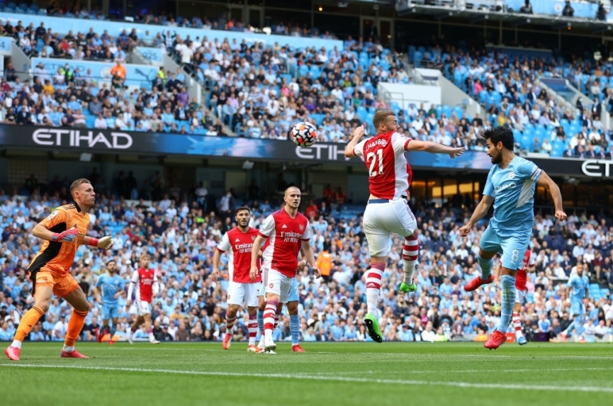 Langsung Man City 1-0 Arsenal: Gol kejutan 72117