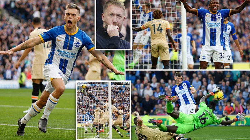 Chelsea vừa phải đón nhận thất bại nặng nề trước Brighton. Ảnh: Internet