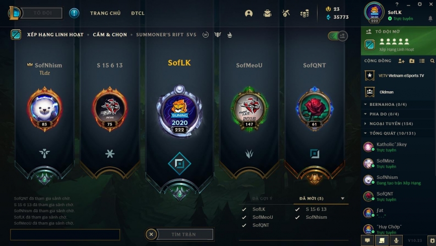 SofM tro lai rank Viet