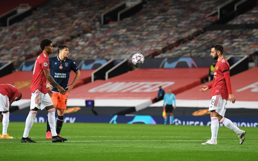 marcus rashford bruno fernandes man united
