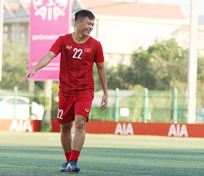 Lê Văn Xuân nhiều khả năng sẽ là một cầu thủ được lựa chọn bên hành lang cánh trái U22 Việt Nam
