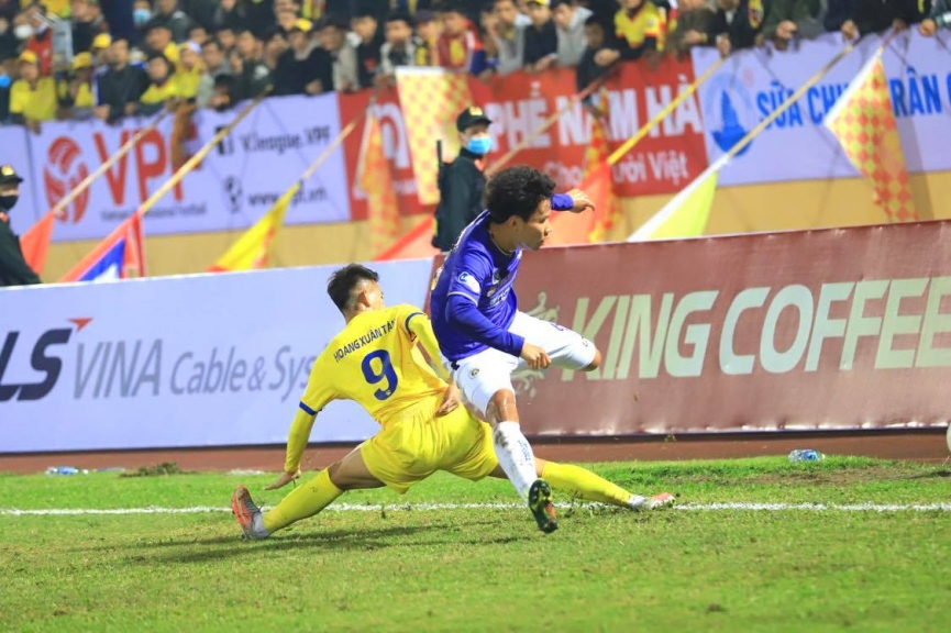 Trực tiếp Nam Định 2-0 Hà Nội: Địa chấn V.League! Ảnh 1