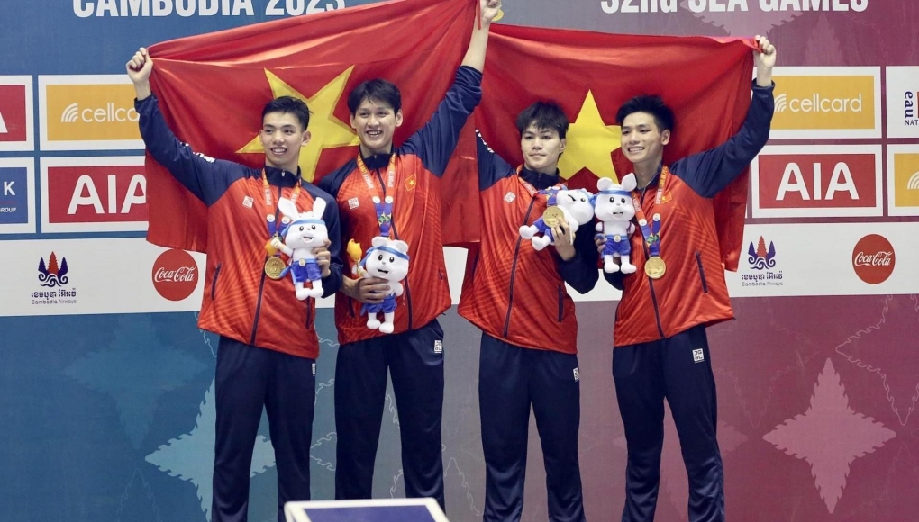 Bảng tổng sắp huy chương SEA Games 33 ngày 10/12: Cơn mưa vàng