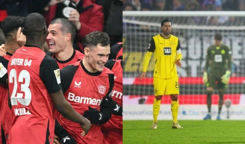 Dortmund gục ngã, Leverkusen tiếp tục bay cao tại vòng 17 Bundesliga