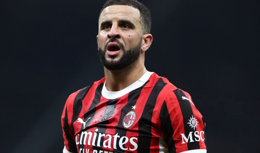 Kyle Walker trở lại đội hình AC Milan trước trận đại chiến với Lazio