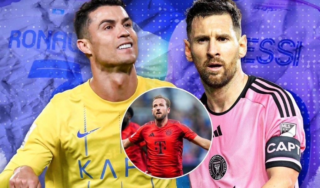 Harry Kane 'đổ lỗi' cho Messi và Ronaldo