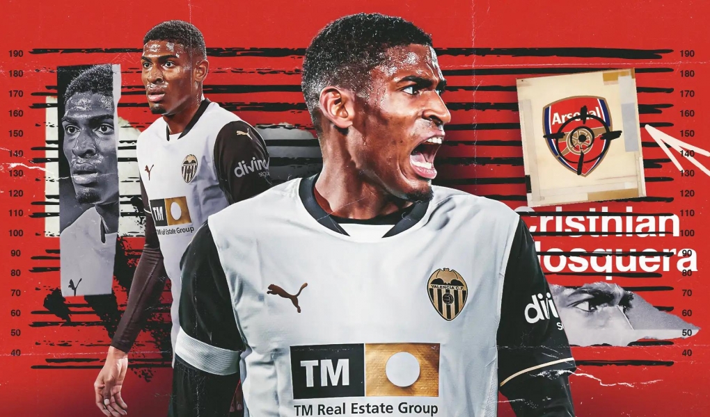Cristhian Mosquera: Tân binh đầy hứa hẹn của Arsenal