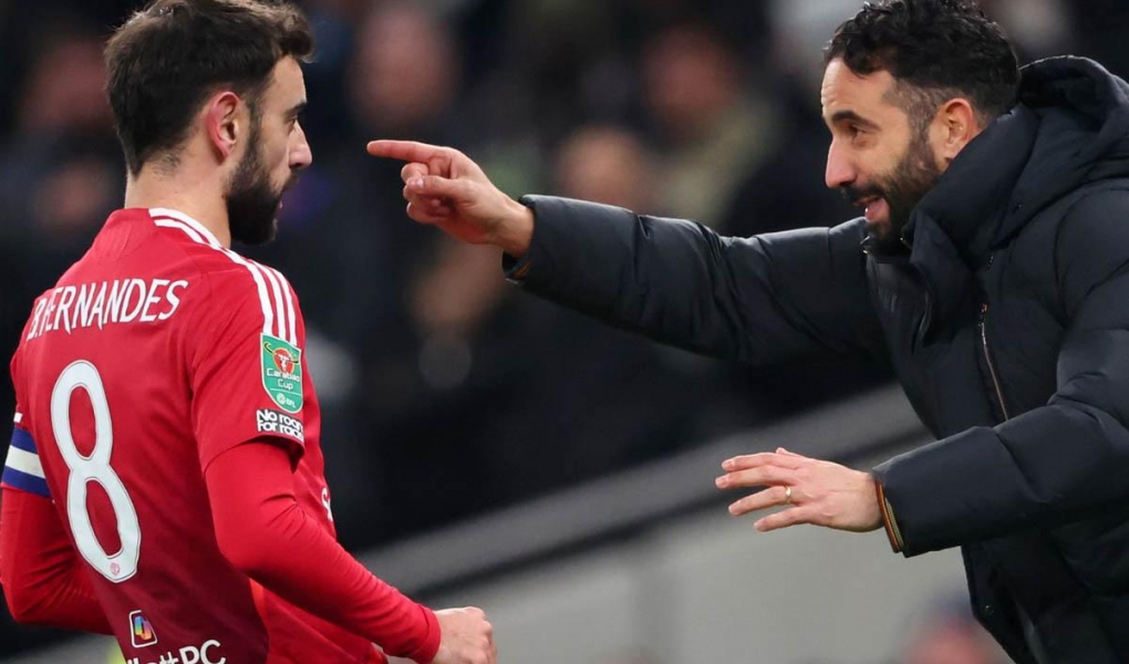 Amorim tin MU có thể thắng khi thiếu Bruno Fernandes