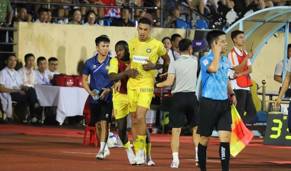 Hai cầu thủ bị cấm thi đấu ở vòng 2 V-League