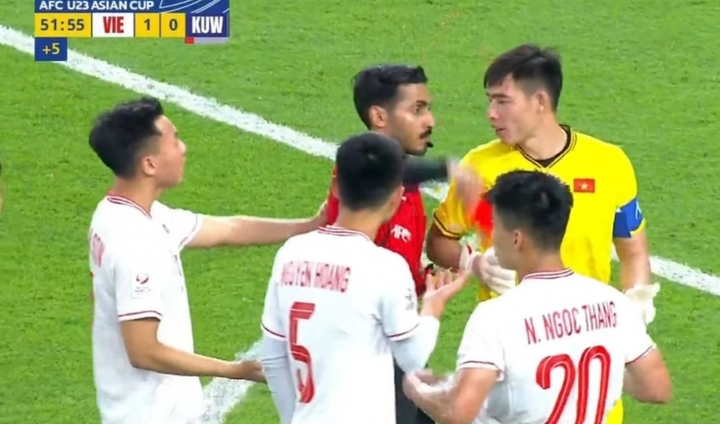 Thống kê đáng lo về thẻ đỏ của ĐTQG và U23 Việt Nam