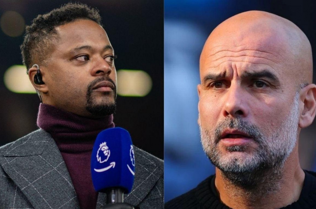 Patrice Evra: 'Pep đang biến bóng đá thành trò chơi của robot'